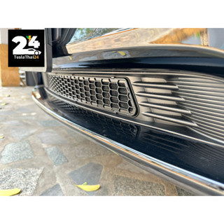 Front grille guard แผงกันหม้อน้ำ กันเศษหิน ใบไม้ สำหรับ Tesla Model 3/Y (2021-ปัจจุบัน)