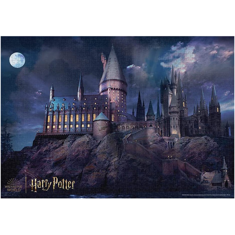 พรีออเดอร์รอ 7 วัน-จิ๊กซอว์ Harry Potter 🧙🏻‍♂️Hogwarts รุ่นเรืองแสงในที่มืด แบรนด์ Tenyo 🇯🇵 jigsaw puzzle 1000 ชิ้น
