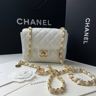 🔥ผ่อนได้🔥Chanel MiniClassic 2023 Size 17 cm งาน Original อุปกรณ์ : Full Box Set