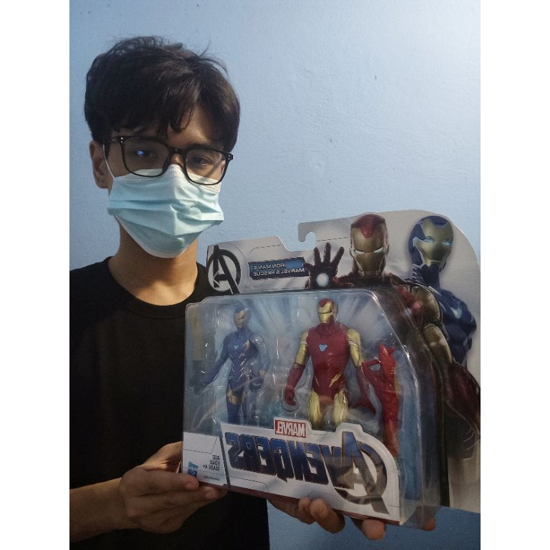 ฟิกเกอร์ "Avengers: Endgame" Hasbro 6 Inch "2 Pack" Iron Man & Rescue