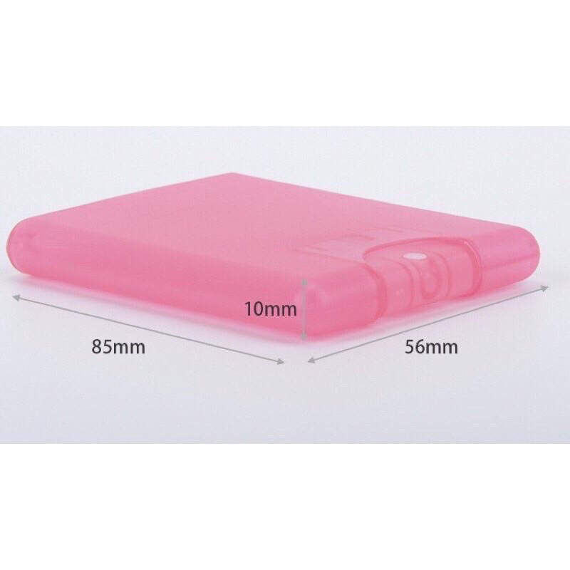 kingmallshop  CY664  (ร้านไทย) ขวดสเปรย์การ์ด20ml สามารถเติมแอลกอฮอล์ซ้ำได้  (Refill) สเปรย์น้ำหอม แอลกอฮอล์
