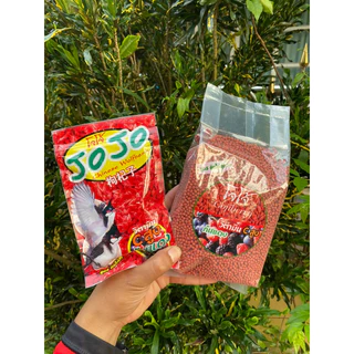 JoJo โจโจ้ อาหารนกเกรดพรีเมี่ยมสำหรับนกเสียงที่กินแมลงและผลไม้