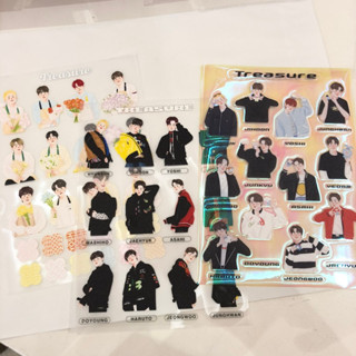 Sticker สติ๊กเกอร์ สตก สติกเกอร์ แฟนอาร์ต fanart treasure เทรเชอร์ by mommyjiminn