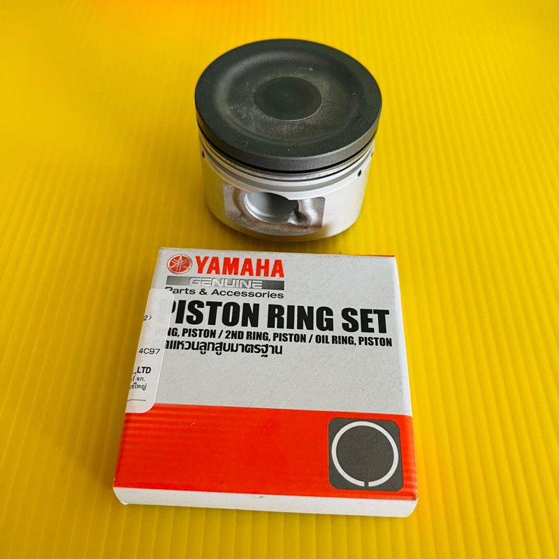 เสื้อสูบเกรดA+ลูกสูบชุด+ปะเก็นแท้ MIO,FINO (คาร์บู) แท้ STD 5VV-E1310-00 - รูปที่ 7