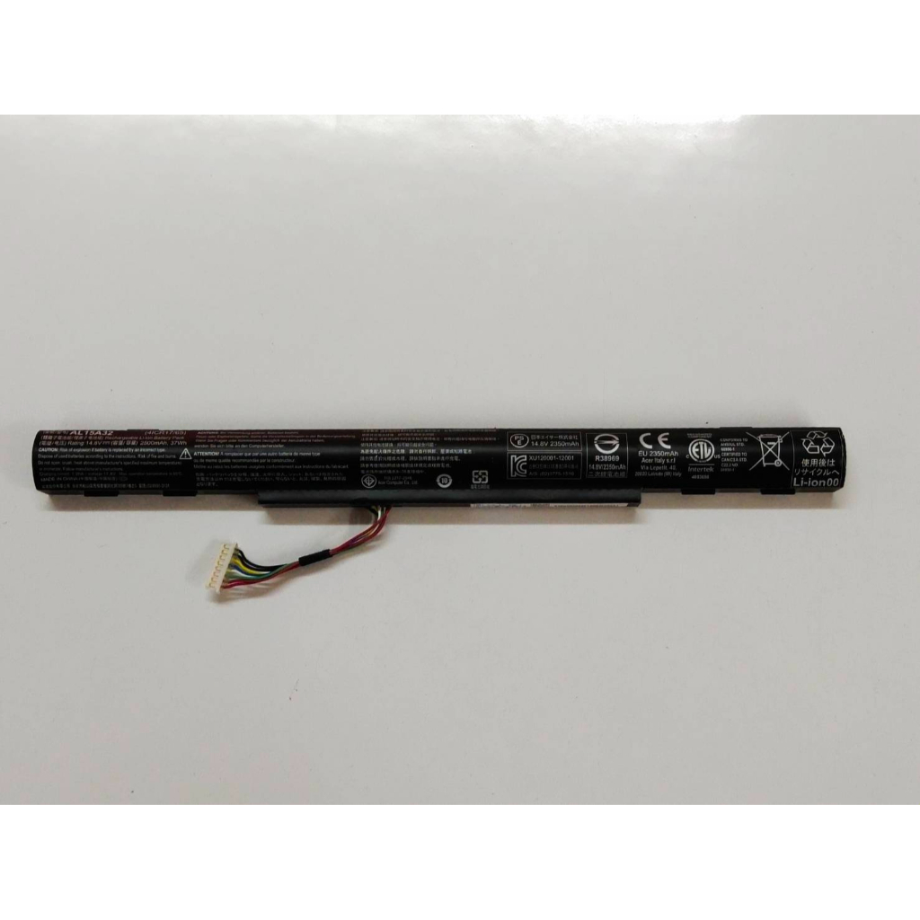 แบตเตอรี่แล็ปท็อป Replacement OEM Battery use for Acer AL15A32 (2500mAh, 4 cells)