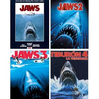 USB flash drive รวมหนังฉลามJaws 4 ภาค +ฟรี 11 เรื่อง ภาพ HD master เสียงพากย์ไทย สำหรับทีวีที่มีช่องเสียบ USB เท่านั้น