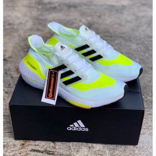 สินค้าพร้อมส่ง รองเท้าผ้าใบ Addias Ultraboost 21ฝงานไฮเอนด์พร้อมอุปกรณ์ รองเท้าผ้าใบ รองเท้าวิ่งออกกำลังกาย