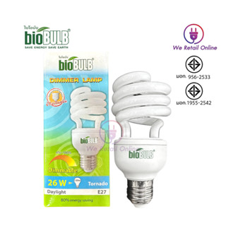 หลอดฟอกอากาศ TORNADO 26W Daylight BIOBULB