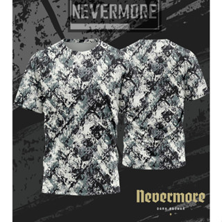 NEVERMORE T-SHIRT 3D  ใส่ได้ทั้งชายและหญิง