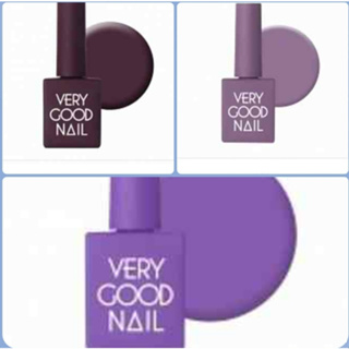 สีเจลเกาหลีVeryGoodNail รหัส #V1-V13 กลุ่มโทนสี Violet 🇰🇷 ของแท้นำเข้าจากเกาหลี🇰🇷พร้อมส่ง