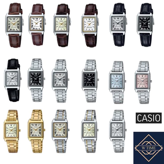 casioสายหนังรุ่น LTP-V007L/LTP-V007Dนาฬิกากาข้อมือสำหรับผู้หญิง