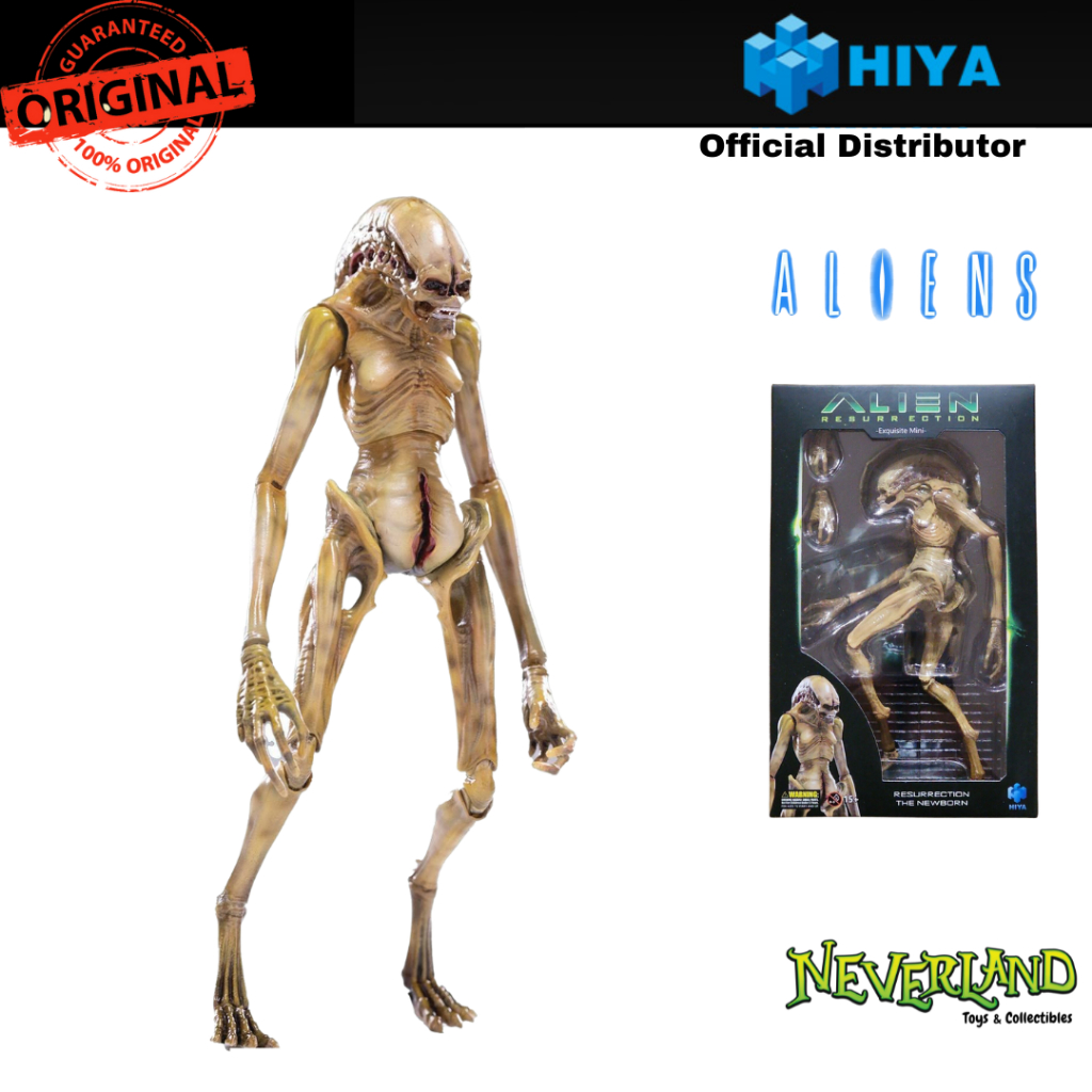 Hiya Toys Alien: Resurrection The Newborn Action Figure Exquisite Mini Series 1:18