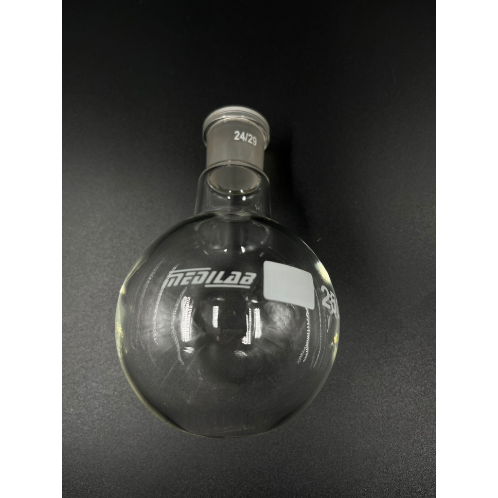 ขวดกลั่น ขวดก้นกลมขนาด 100,250,500ml(Round Bottom Flask 100,250,500ml)