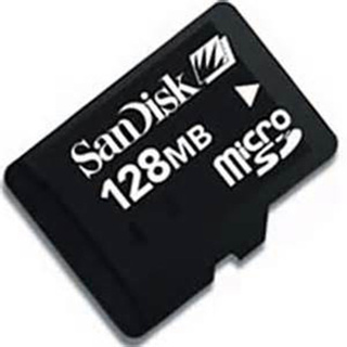 พร้อมส่ง SanDisk  128MB การ์ดหน่วยความจำ ไม่มีตัวต่อ การ์ดโทรศัพท์