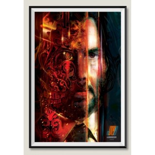 โปสเตอร์หนังติดผนัง John Wick ภาค 4