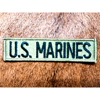 U.S.MARINES ตัวรีดติดเสื้อ อาร์มรีด อาร์มปัก ตกแต่งเสื้อผ้า แจ๊คเก็ตยีนส์ Hipster Embroidered Iron On Sew on