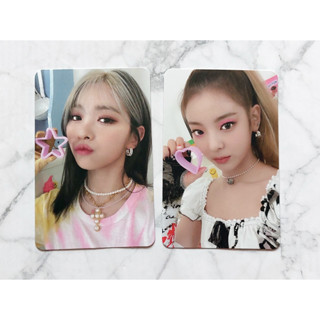 การ์ด รยูจิน ลีอา ของแท้ จาก CD อัลบั้ม ITZY - CRAZY IN LOVE Album ของแท้ พร้อมส่ง Kpop Card Ryujin Lia