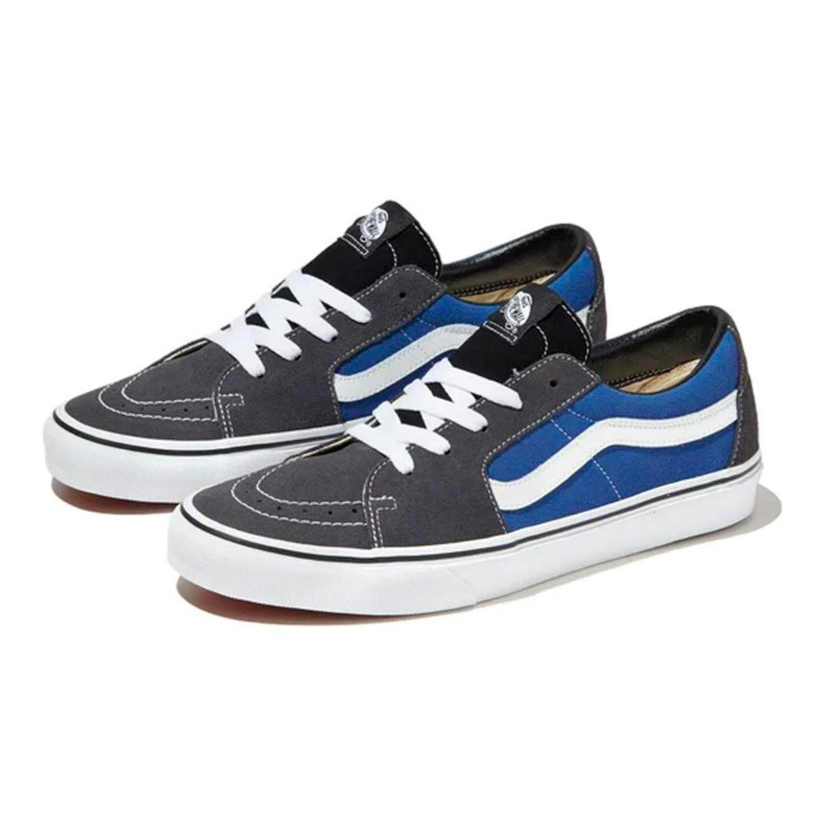 VANS SK8-Low Charcoal/Blue VN0A5KXD10U รองเท้าแวน แท้ 100% โดย VANS Thailand Dealer - WeSneaker