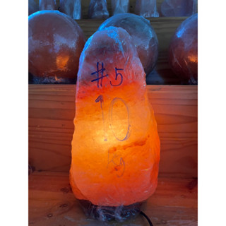 ขนาด 10 kg โคมไฟเกลือหิมาลายัน Himalayan Salt Lamp ทรงธรรมชาติ