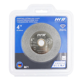 ใบตัดกระจก 4 นิ้ว,ใบตัดเพชรสำหรับกระจก / DIAMOND CUTTING DISC FOR GLASS