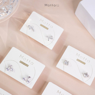 Mottashop ต่างหูเงินแท้ 92.5 ✨ ต่างหูติดหูสไตล์มินิมอลอันเล็กน่ารักใส่ติดหูได้ทุกวัน เลิศ!