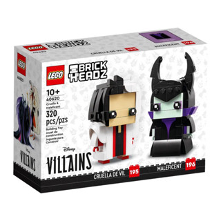 LEGO® BrickHeadz™ Cruella &amp; Maleficent 40620(พร้อมส่ง กล่องสวย)