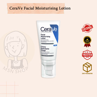 CeraVe เซราวี มอยซ์เจอร์ไรซิ่ง ครีม 52 กรัม ml Cerave PM Facial Lotion Moisturising