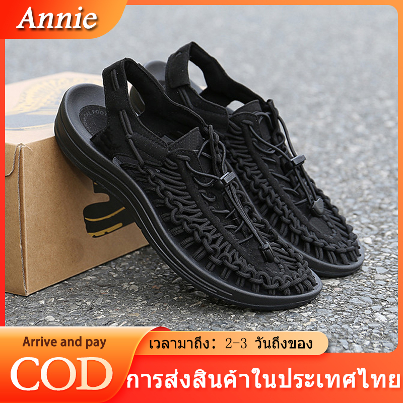 🔥Ainne🔥【🚚จัดส่งรวดเร็วราคาถูก】ชาย หญิง รองเท้าแตะรัดส้น รองเท้าใหญ่ ส่งรวดเร็ว 10DD315