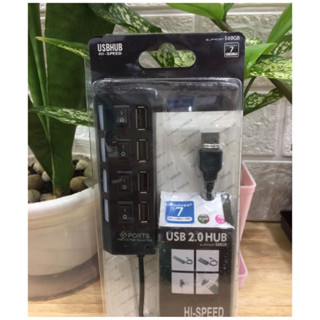 ส่งจากไทย USB HUB 4 Ports พร้อมส่ง