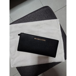 ส่งต่อของแท้! Used like NEW สภาพดี Michael Kors Long Wallet กระเป๋าสตางค์ใบยาว