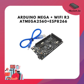 Arduino Mega +WiFi R3 ATmega2560+ESP8266 (32Mb memory), USB-TTL CH340G. Compatible for Arduino Mega, NodeMCU, WeMos ESP8