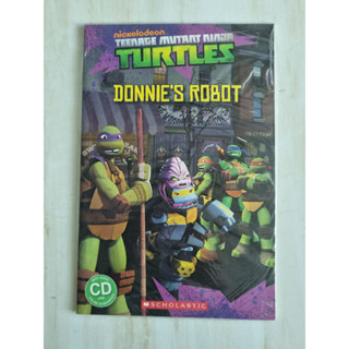 Teenage Mutant Ninja Turtles Donnies Robot with audio CD Level 3