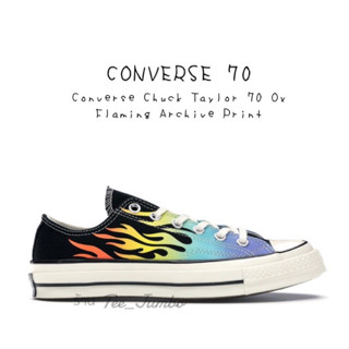 รองเท้า Converse Chuck Taylor 70 Ox Flaming Archive Print 🌲🔥 สินค้าพร้อมกล่อง