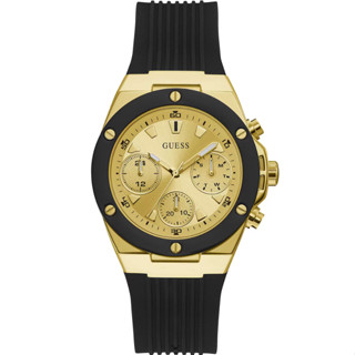 GUESS GW0030L2 Unisex Black Silicone Strap Watch 39mm GW0030L6  GW0030L4 GW0030L2 GW0030L5