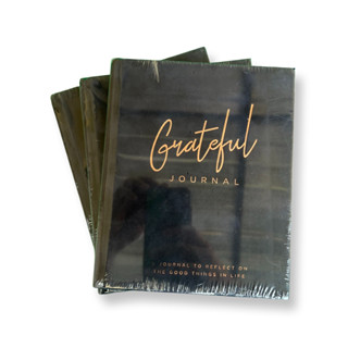 สมุดแพลนเนอร์ปกแข็ง Grateful Journal สมุดจดบันทึก Daily Planner สมุดเส้นตาราง ขนาด 16*19.7cm ไม่ระบุปี