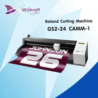 เครื่องตัดเดสก์ท็อปสติกเกอร์ Roland Cutting Machine GS2-24 CAMM-1