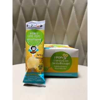 [&gt;ซอง Honey Lime&lt;] I-KIDS Pops Honey Lime ฮันนี่ ไลม์ (ล็อตใหม่สุด 22/7/24) ไอคิดส์ ฮันนี่ ไลม์ น้ำผึ้ง