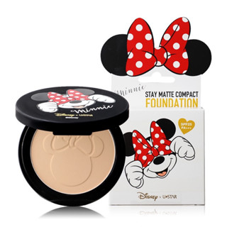 แป้งมินนี่ แป้งยูสตาร์ Minnie Stay Matte Compact Foundation #01