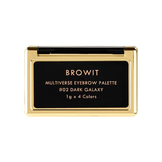 บราวอิท บาย น้องฉัตร มัลติเวิร์ส อายบราว พาเลทเขียนคิ้วฝุ่นและไฮไลท์ Browit Multiverse Eyebrow Palette 1g. x 4 Colors