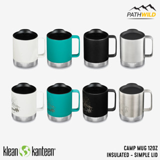 แก้วน้ำเก็บอุณหภูมิ KLEAN KANTEEN CAMP MUG 12OZ INSULATED-SIMPLE LID ขนาด 355 ml ผลิตจากสแตนเลสที่ได้จากการรีไซเคิล 90%