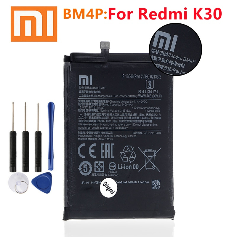 แบตเตอรี่ Xiaomi Redmi K30 K30i 4G 5G K 30/ XIAO MI (BM4P) แบต 4500MAh+ชุดไขควงถอดฟรี มีการรับประกัน 3เดือน