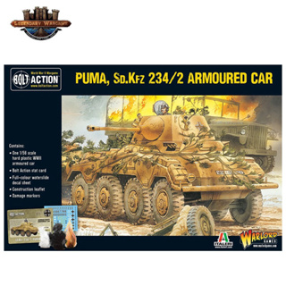 [พร้อมส่ง]warlord game-Puma Sd.Kfz 234/2 Armoured Car