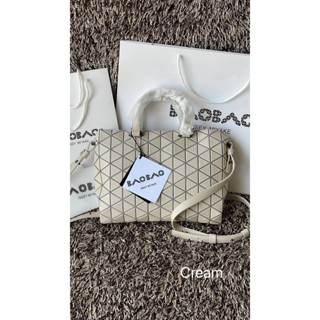 BAO BAO ISSEY MIYAKE TONNEAU - small white