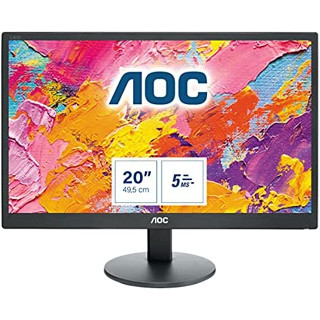 จอคอมพิวเตอร์ 19.5 นิ้ว AOC MONITOR E2070SWNE/67 Connector : 1x D-Sub