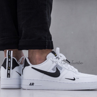 รองเท้า Nike Air Force 1 Low LV8 Utility (GS) - AR1708-100 🍄💈 สินค้าพร้อมกล่อง รองเท้าสีขาว