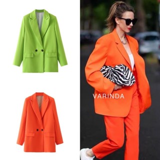 🧡สูททรง oversize💚 varinda 115