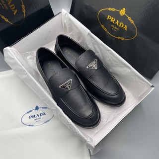 NEW PRADA SAFFIANO LEATHER LOAFER