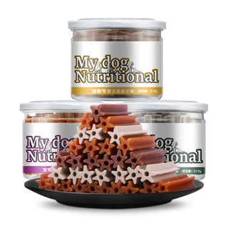 ขนมขัดฟันสุนัข My dog Nutritional ขนาด 210g (ประมาณ 24 แท่ง) Dentcare  มีโปรตีน ฟอสฟอรัสช่วยให้ฟันแข็งแรง