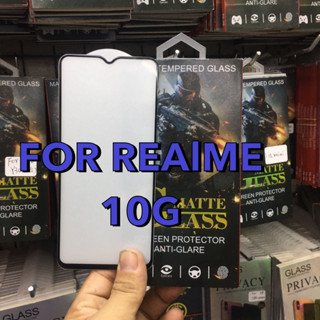 Realme10 5G เรียวมี ฟิล์มกันรอย ฟิล์มกระจกกันรอยฟิล์มกันรอยหน้าจอหิล์มกระจระจกกันรอยเต็มจอขอบดำแบบด้าน(MATTE)