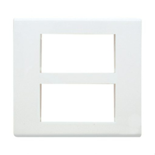 ฝาพลาสติก 6 ช่อง zeberg ZBG706WK หน้ากากสวิตซ์ไฟ สวิตซ์ งานช…